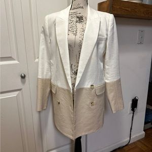Something Navy Color Block Blazer (S)